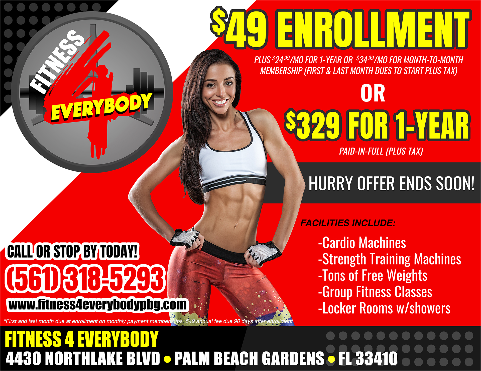 Fitness 4 Everybody - October Membership Specials Fitness 4 Everybody - October Membership Specials